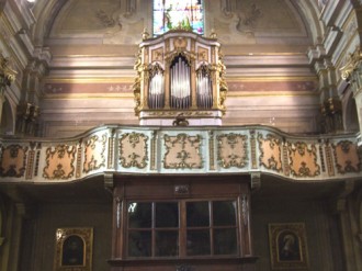 Cassa dell'organo, Parrocchia di San Martino, Revigliasco (TO)