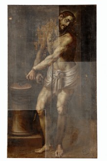 Dipinto del Cristo alla colonna, Parrocchia di Sant'Ambrogio, Frassineto Po (AL)