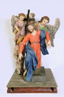 Gruppo statuario ligneo, Chiesa Santa Maria degli Angeli, Chivasso (TO)